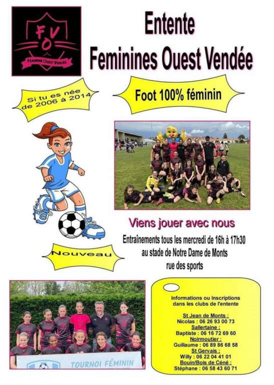 Féminines Ouest Vendée